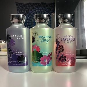 Bath&Body Works Luxury Bubble Bath Trio